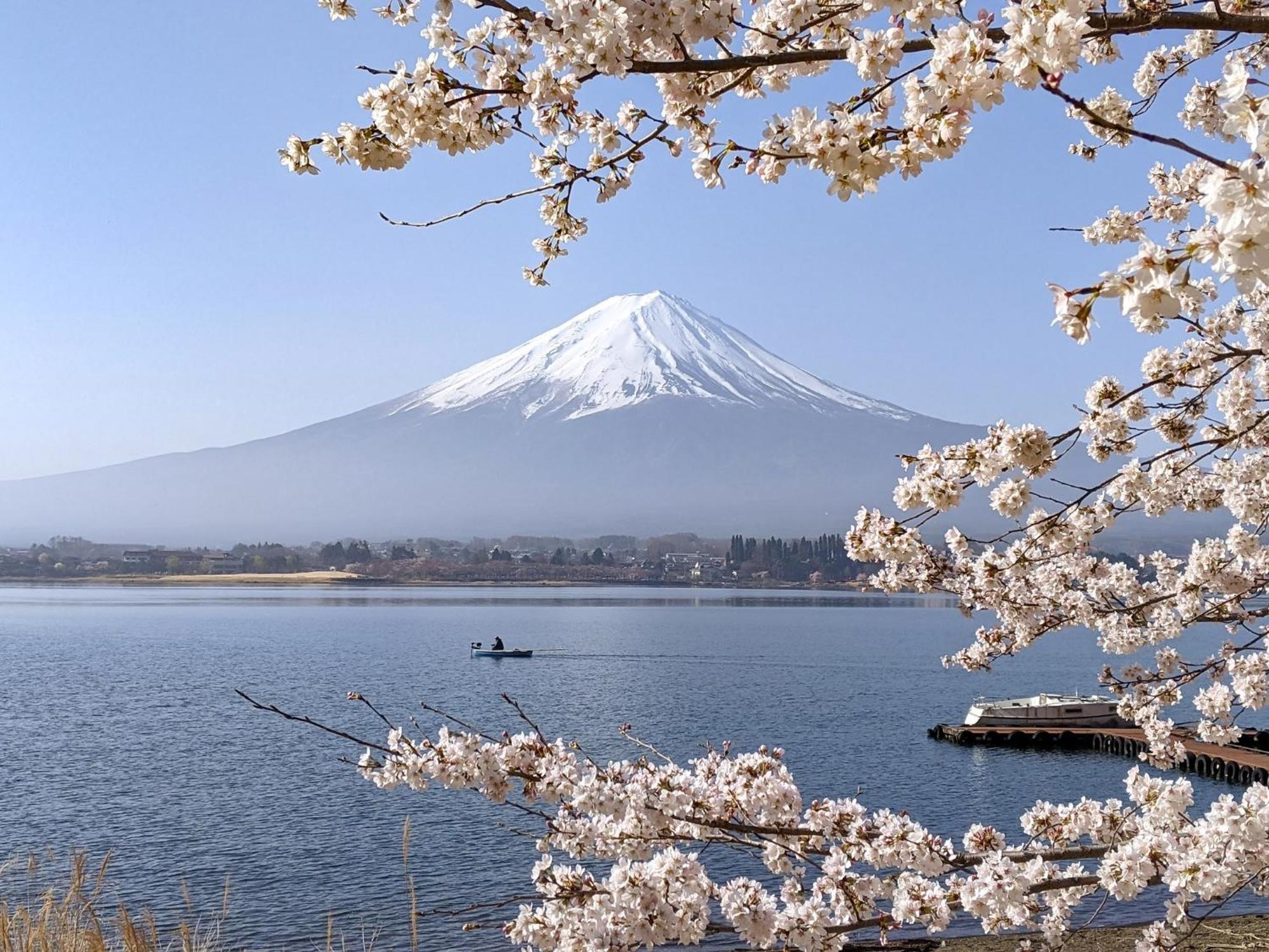 Kumonoue Fuji Hotel Deluxe Room - Mt Fuji View With Open-Air Bath 富士河口湖町 エクステリア 写真