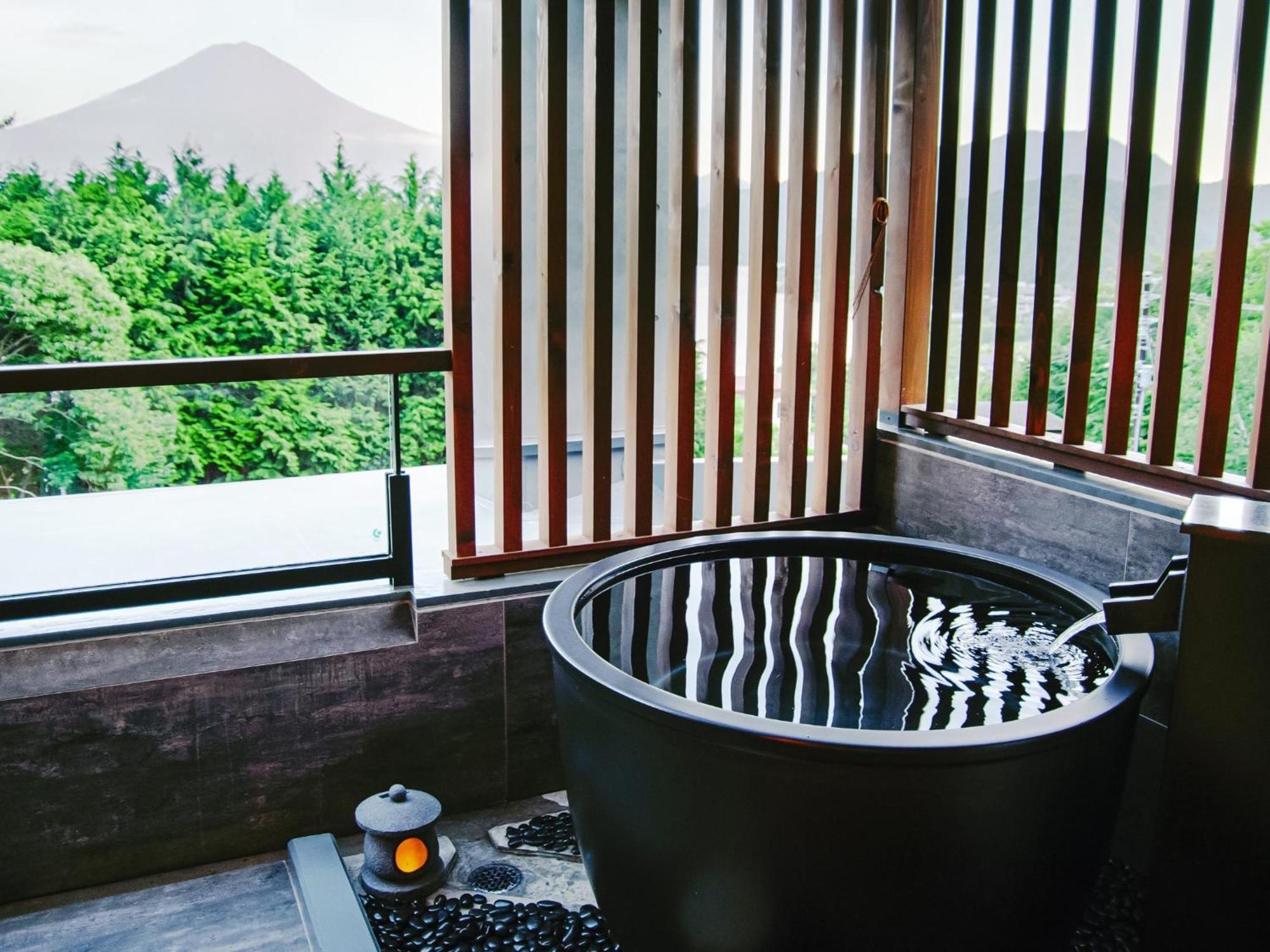 Kumonoue Fuji Hotel Deluxe Room - Mt Fuji View With Open-Air Bath 富士河口湖町 エクステリア 写真