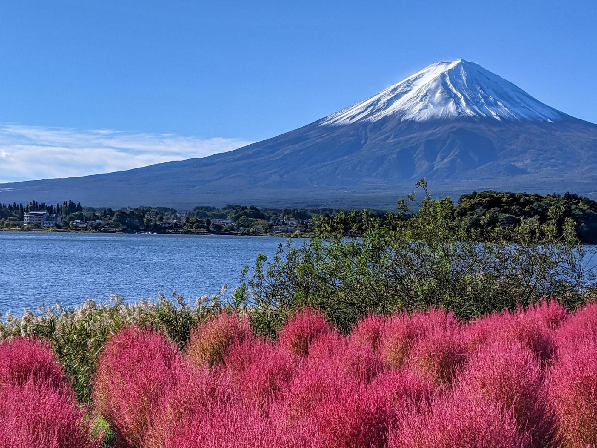 Kumonoue Fuji Hotel Deluxe Room - Mt Fuji View With Open-Air Bath 富士河口湖町 エクステリア 写真